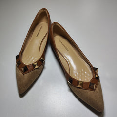 [032]M [Promotional Price] Lily Wei Trendy Flat Shoes Comfortable Versatile Slip-On Shoes EU 41-43