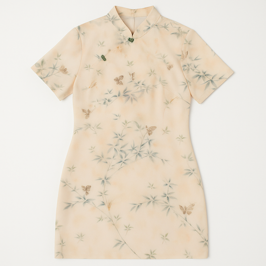 [559]GS  ¡¾Promotional Price¡¿New Chinese Style National Traditional Modified Cheongsam Dress for Women 2025 New Summer High-end Elegance Middle-aged Mothers' Dresses