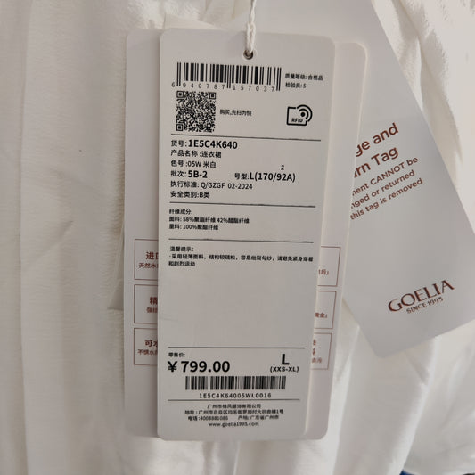 [953]GG    White Dress for Important Occasions