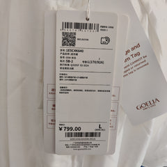 [953]G   Gloria Jeans Acetate Dress for Women,  White Dress for Important Occasions