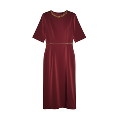 [036]N [Elegance] Middle-aged mother wedding style dress young noble happy mother-in-law wedding banquet dress qipao wedding dress