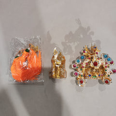 [167]N Rhinestone Divine Crown Guangze Zunwang Baosheng Dadi Headpiece Li Fu Zhu Fu Qiansui Zao Gong Yanping Junwang Headwear