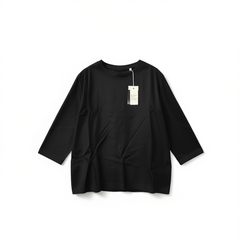 [610]N 30 Momme Heavyweight Crepe 100% Mulberry Silk Women's Top, Pure Silk Blouse Summer Loose Fit Plus Size Short Sleeve T-Shirt