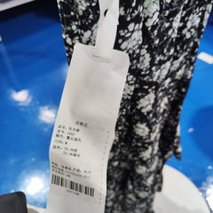 [096]N Luna7xi Women's Sleeveless Ruffle Dress with Floral Print, 2025 Summer New Style, Unique Long Dress