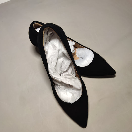 [227]NM   Patent Leather Pumps, Naked Pink Genuine Leather High Heels for Office Wear