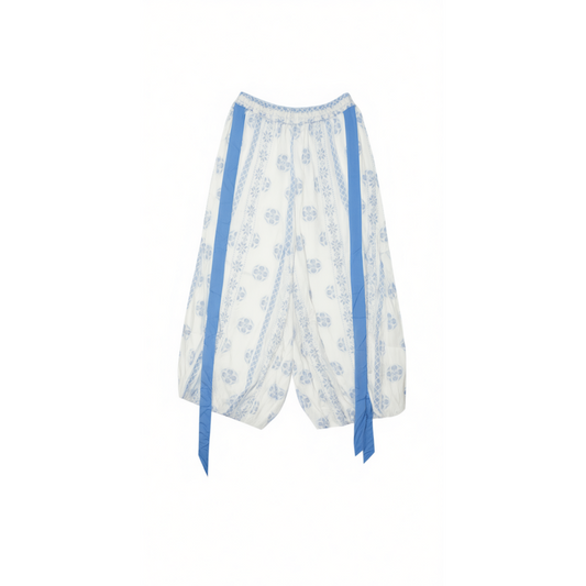 [966]MG      Hanfu Resort Style Tie-Dye Camisole and Bud Pants Casual Girl Daily Set