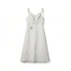 [736]GM   Bohemian Simple Camisole Mid-Length Light Wedding Dress for Travel Photography & Portrait Shooting