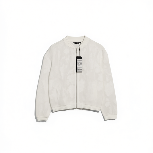 [525]NM  White Sun-Protective Cardigan for Women, Summer  New Arrival, Thin Crochet Hollow-Out Breathable Sun Protection Outer Layer Top