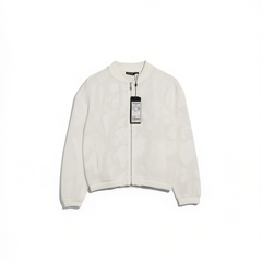 [525]N Yanyu White Sun-Protective Cardigan for Women, Summer 2025 New Arrival, Thin Crochet Hollow-Out Breathable Sun Protection Outer Layer Top