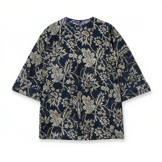 [683]GG      New Chinese Style Ethnic National Round Neck Thin Strap Top 、 Home Wear  for Women