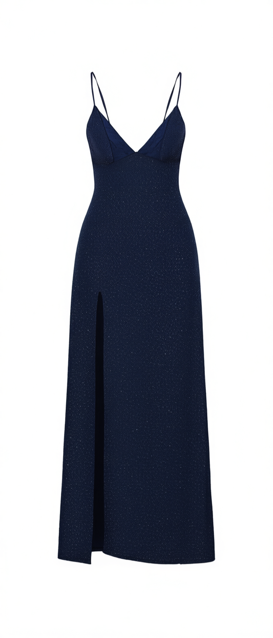 [292]MM  Now HunterGirl "Underwater Galaxy" Floor-Length Strapless Sequin Dress for Birthday Party, Graduation Evening Gown, and Coming-of-Age Ceremony