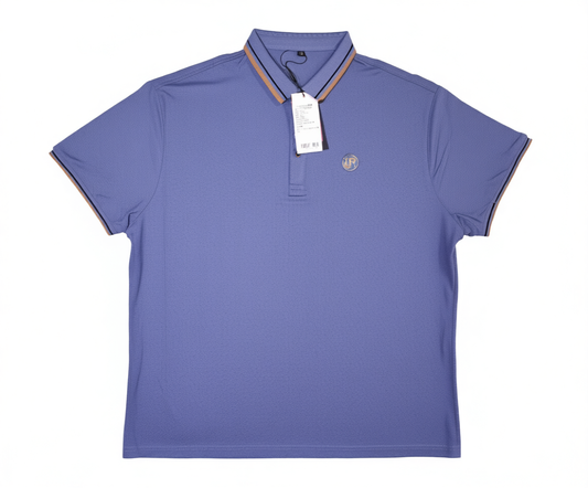 [103]GM    [Promotional Price] Zojia Summer Business Men's Casual Short Sleeve Polo Shirt Plus Size Loose Fit Collar T-shirt