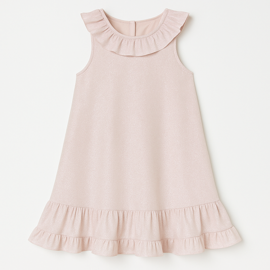 [690]GS KeaJiang Rich Girl High-End Designer A-Line Lace Dress Office Slimming Summer Must-Have