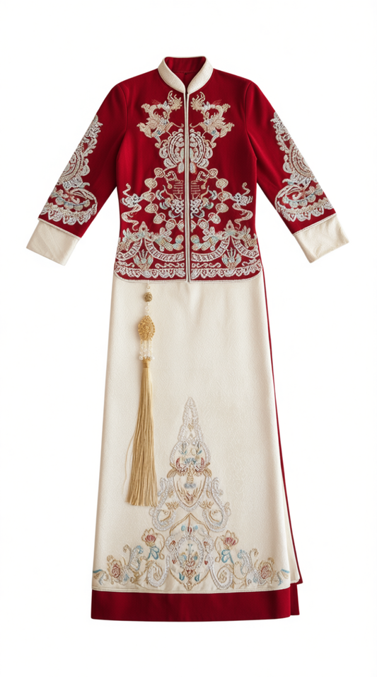 [802]GM Men's 2025 New Model Wedding Suit Groom's Traditional Chinese Wedding Costume Men's Toasting Suit Bridal Arrival Xiuhe Fu