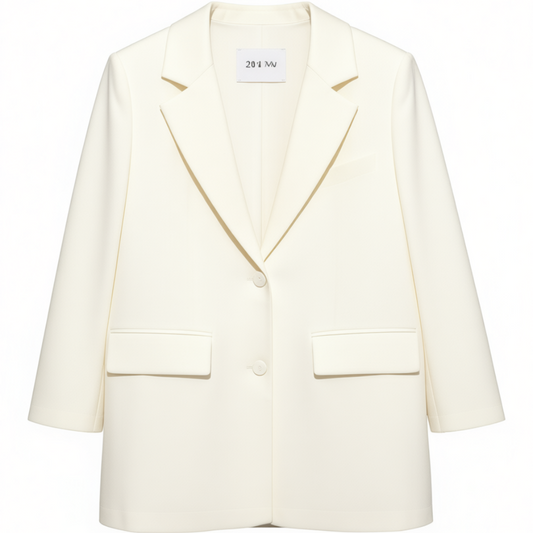 [934]G  Dushu Plus Size Women's 2025 Spring and Summer New Arrival Sun Protection Ice Oxygen Cooling Sensation Three-Quarter Sleeve Straight Shoulder Lightweight Blazer
