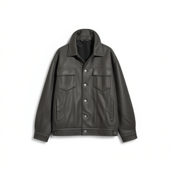 [496]GG    Men's Vintage Faux Suede Workwear Jacket Thickened Casual Jacket