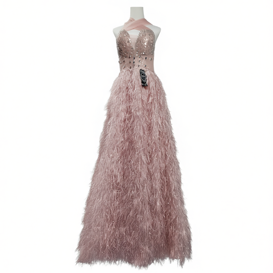[215]GG    French-style evening gown for women