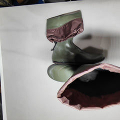 [467]GG    portable folding rain boots for women, fashionable for outdoor wear and hiking, lightweight long rain boots