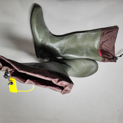 [467]GG    portable folding rain boots for women, fashionable for outdoor wear and hiking, lightweight long rain boots
