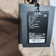 [200]G    Black Label "Miu Mountain Series Private Label" Api Autumn High-Style Silk Taffeta High-Density Outerwear Series!