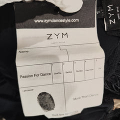 [131]G    ZYM [Spring] Backless Dress with Premium Tassel Latin Dance Practice Wear for Women, Includes Built-in Bra and Panty, Model 25001