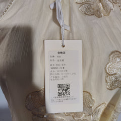 [960]NN New Chinese Style Halter-Neck Modified Qipao Dress with Embroidery, Waist-Cinching Elegant women’s Evening Gown