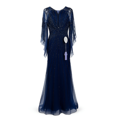 [184]GG  Elegant Wedding Banquet Gown for Young Mothers - High-End, Slimming Stage Performance & Catwalk Style