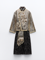 [326]N Groom's Xihe Suit: New Chinese-Style Men's Wedding Attire, Dragon and Phoenix Gown, Tang Jacket for Bride Reception, Men's Magua