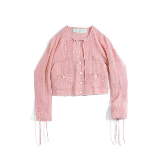 [634]NN Tube Top Shorts Cardigan
