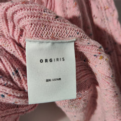 [634]N ORG Yuan Ying Pink Sweet Playful Y2K Floral Bow-knot Knit Tube Top Shorts Cardigan