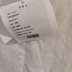 [327]G    SOTHEA French one-shoulder linen  sleeveless backless high-waisted loose casual mini A-line dress