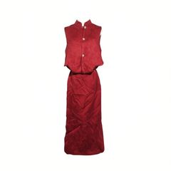 [771]N New Chinese Style National Morning Shot Bridal Dress Women's Two-Piece Light Luxury Dignified Temperament Atmospheric Toast Dress Long