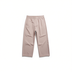 [480]G   Yingying's Exclusive Collection - Xiaohan Ge 3D Shaping Style Slightly Textured Elastic Waist Women's Casual Pants