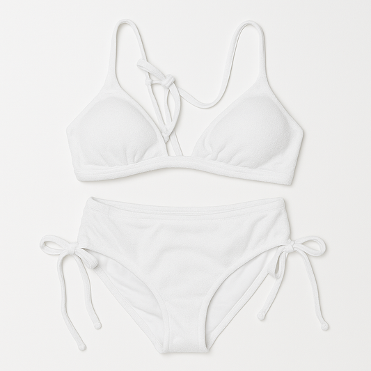 [747]GS   Women's 2025 New Model Hot Spring Swimsuit, Two-Piece Strap, Small Bust, Sexy Pure and Tempting Style Bikini for Vacation