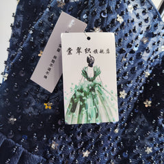 [331]G   Star Sky Series High-End Custom Luxury Elegance Women's Long Evening Gowns Niche New Collection for Annual Meeting Hosts