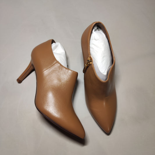 [818]GM   Women's Spring French-Style Pumps, Korean-Style Ankle Boots, High-Heeled Shoes Made of High-Quality Sheepskin