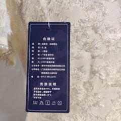 [552] MM  New Collection Bridesmaid Dress for Petite Girls - Champagne Color, Elegant Evening Gown for Birthday Party, Suitable for Daily Wear