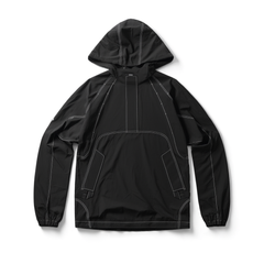 [230]GG     Black Hooded Snowsuit Windproof and Waterproof Jacket