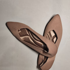 [695]MM  New Versatile Low-Cut Flats for Women, Breathable, Comfortable, Pointed Toe, Commuter Shoes