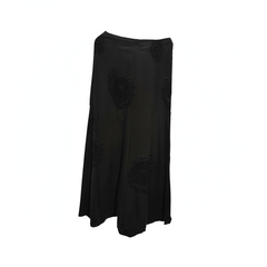 [365]N Heart-stopping beauty~ Heavy bias-cut true cupro fish-tail half skirt with flowing soft misty luster, self-reserved