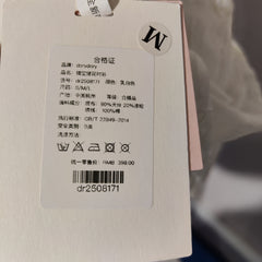 [768]G      DoryDory Striped Hollow-out Jacquard Sleeveless Round Neck Shirt, Waist-cinched Sun-protection Top, Lightweight, Light Luxury, Premium Feel
