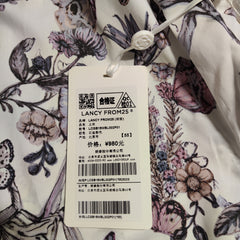 [042]GG    Women's Short Sleeve Shirt - Elegant and Sophisticated