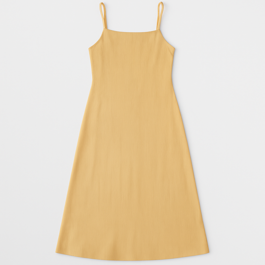 [840]MS ¡¾Promotional Price¡¿Sexy Yellow Strapless Backless Dress 2025 Spring/Summer Collection Elegant High-End Waist-Tightening Mermaid Bodycon Dress