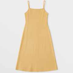 [840]MS ¡¾Promotional Price¡¿Sexy Yellow Strapless Backless Dress 2025 Spring/Summer Collection Elegant High-End Waist-Tightening Mermaid Bodycon Dress