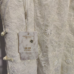 [992]GM  【Special Offer】    Light Champagne Chinese-style Qipao, Engagement Dress & Bridal Toast Gown, Summer Lace Formal Dress with High-end Texture