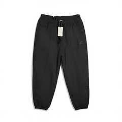 [977]N Black Button Detailing Split Pants Be Like Water Series
