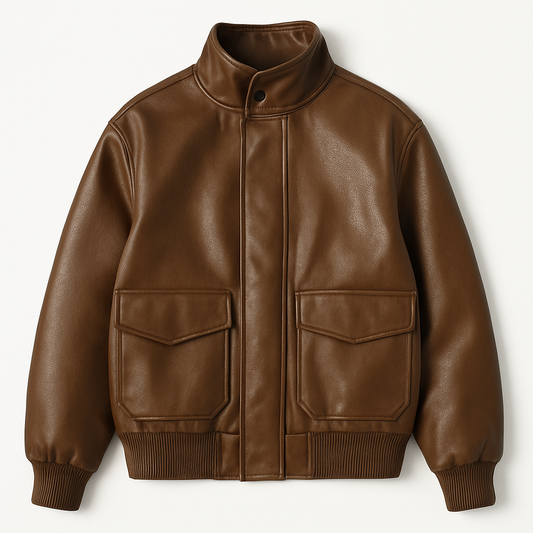[888]MS Women's Retro PU Leather Jacket 2025 Spring and Autumn New Collection Korean Style High-End Eye-Catching Motorcycle Leather Jacket