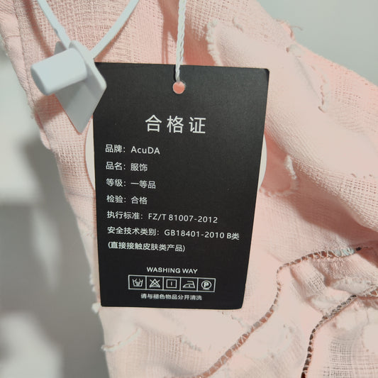 [606]N  Acuda Beautiful Little Skirt for Seaside Vacation, High-End and Super Good-Looking Tea Break French Floral Suspender Dress for Summer