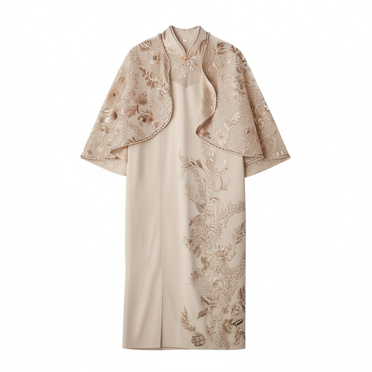 [148]NM   Mother of the Bride Wedding Reception Gown – Elegant, Modern Style for Younger Mothers, High-End, Versatile for Daily Wear, Summer Dress