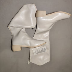 [735]NN Beige Long Boots